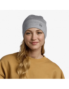 Шапка - BUFF - Merino Lightweight Beanie - Light Grey 2