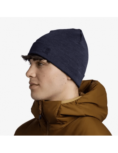 Шапка - BUFF - Merino Heavywaight Beanie - Solid Indigo