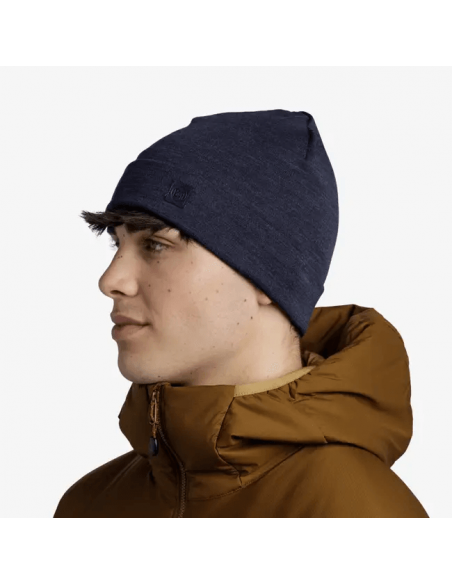 Шапка - BUFF - Merino Heavywaight Beanie - Solid Indigo