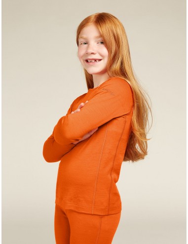 Детска мерино блуза - Icebreaker - Kids Merino 200 Oasis LS crewe