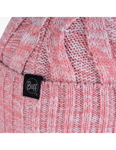Шапка - Buff - Knitted & Fleece hat - Blein pale pink