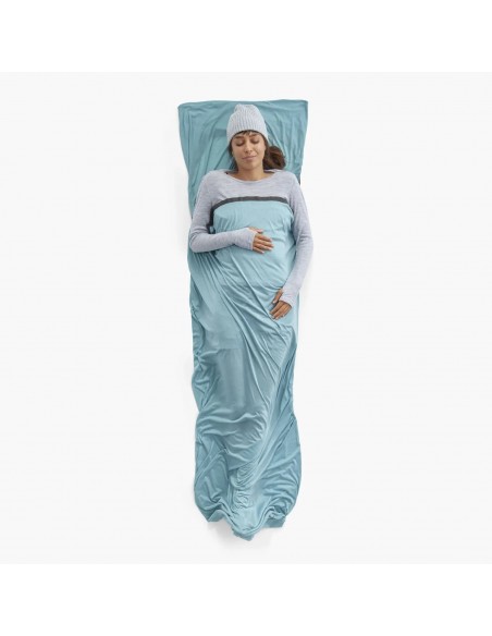 Чаршаф за спален чувал - Sea to Summit - Comfort Blend Travel Liner with pillow sleeve