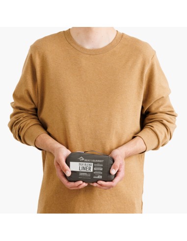 Чаршаф за спален чувал -Silk Blend Sleeping Bag Liner - Standard grey