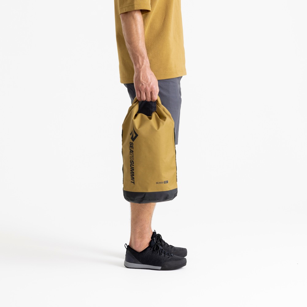 Водонепромокаема торба - Sea to Summit - Big River Dry bag - 13L - Dull gold