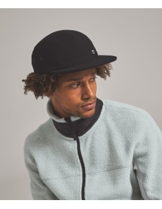 Вълнена шапка с козирка - Ortovox - Wool Cap - Black raven 2
