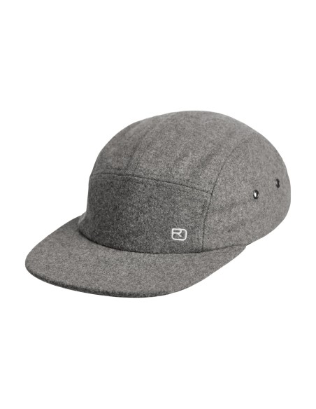 Вълнена шапка с козирка - Ortovox - Wool Cap - Grey blend