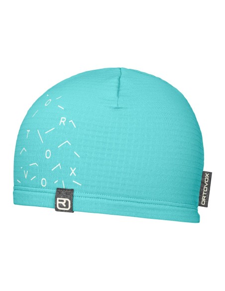 Шапка - Ortovox - Fleece Light Grid Beanie - Ice waterfall