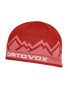 Мерино шапка - Ortovox - Peak Beanie - Sunset orange