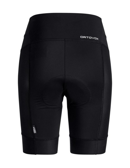 Къс дамски клин за колоездене - Ortovox - Sequence Shorts Liner Womens - Black raven