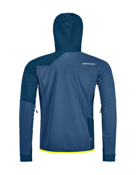 Хибридно яке - Ortovox - SW Col Becchei Hybrid Jackekt Mens - Mountain blue
