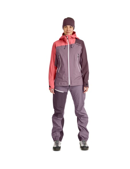 Яке трислойна мембрана - Ortovox - Westalpen 3L Light Jacket Womens - Arctic grey