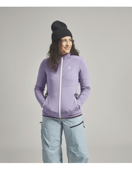 Суичър - Ortovox - Fleece Hoody Womens - Lush Lavender