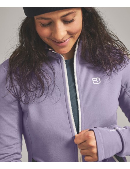Суичър - Ortovox - Fleece Hoody Womens - Lush Lavender