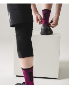 Чорапи за колоездене - Ortovox - MTB Mid Sock Womens - Pink splash 2
