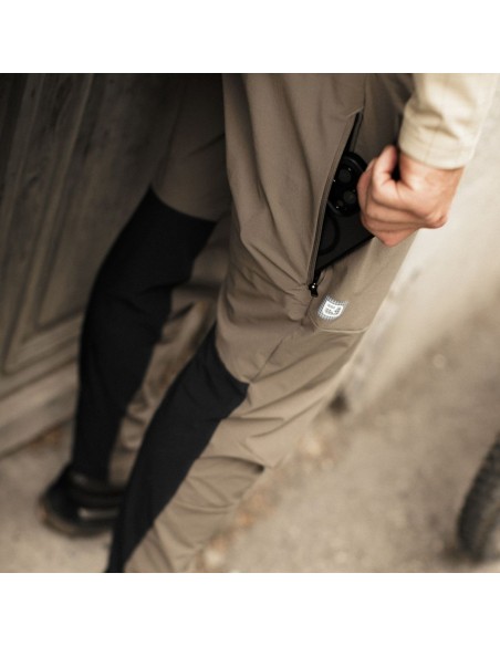 Панталон за колоездене - Ortovox - Sequence Trail Pants Mens - Black raven