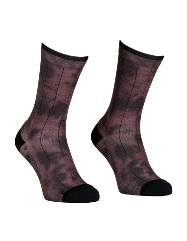 Чорапи за колоездене - Ortovox - MTB Mid Sock Mens - Chestnut