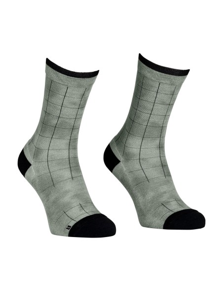 Чорапи за колоездене - Ortovox - MTB Mid Sock Womens - Green sage