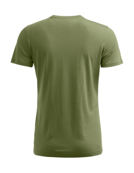 Дамска тениска с мерино - Ortovox - 120 Cool Tec Abstract TS Womens - Wild herbs