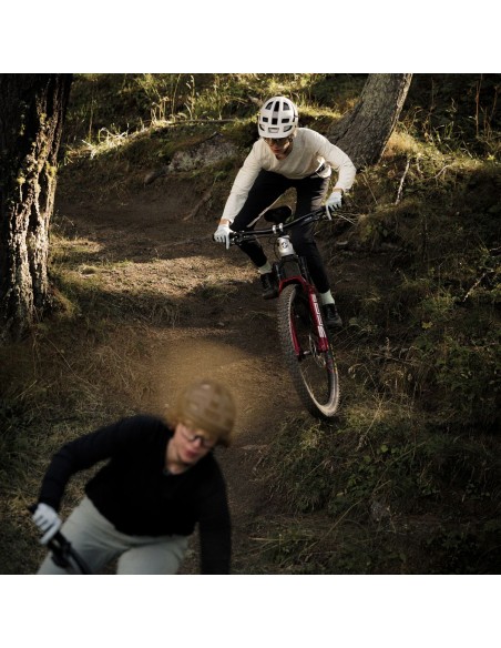 Джърси с дълъг ръкав за колоездене - Ortovox - Sequence Trail Jersey LS Womens - Chestnut