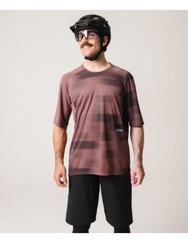 Джърси с къс ръкав за колоездене - Ortovox - Sequence Trail Jersey TS Mens - Chestnut