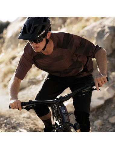 Джърси с къс ръкав за колоездене - Ortovox - Sequence Trail Jersey TS Mens - Chestnut