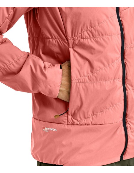 Яке - Ortovox - Swisswool Piz Duan Jacket Womens - Blossom