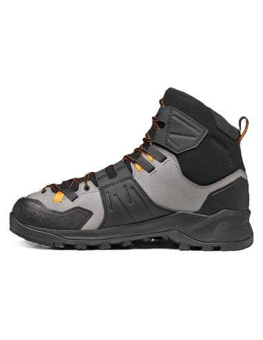 Туристически обувки - Garmont - Oron Mid WP - Skyline grey/Flame orange