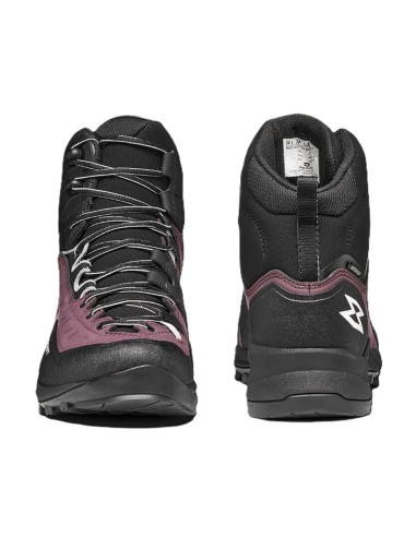 Туристически обувки - Garmont - Oron Mid WP - Black/Huckleberry violet