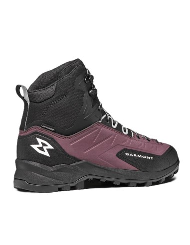 Туристически обувки - Garmont - Oron Mid WP - Black/Huckleberry violet