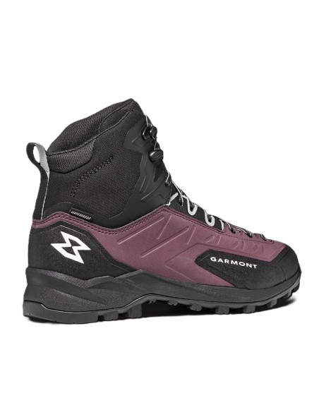 Туристически обувки - Garmont - Oron Mid WP - Black/Huckleberry violet
