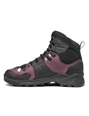 Туристически обувки - Garmont - Oron Mid WP - Black/Huckleberry violet
