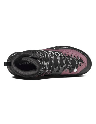 Туристически обувки - Garmont - Oron Mid WP - Black/Huckleberry violet