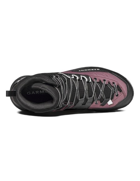 Туристически обувки - Garmont - Oron Mid WP - Black/Huckleberry violet