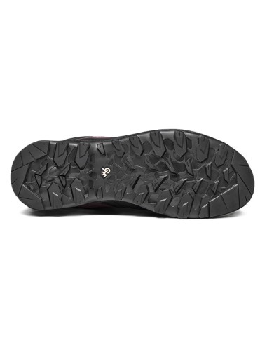 Туристически обувки - Garmont - Oron Mid WP - Black/Huckleberry violet