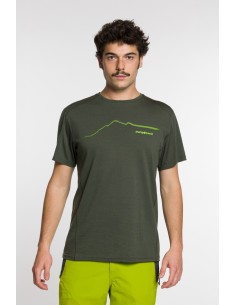 Мерино тениска - Trangoworld - T-Shirt Men Serneus - Deep depths