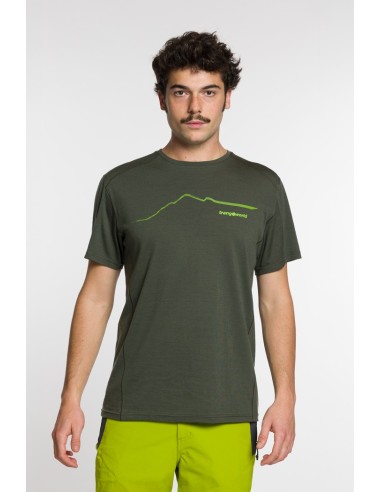 Мерино тениска - Trangoworld - T-Shirt Men Serneus - Deep depths