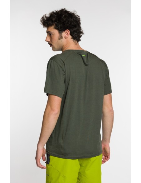 Мерино тениска - Trangoworld - T-Shirt Men Serneus - Deep depths
