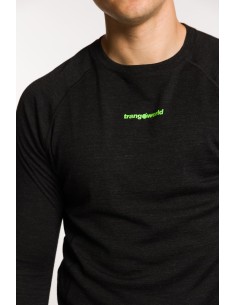 Мерино блуза - Trangoworld - Underwear T-Shirt Men TRX2 Wool Evo - Caviar 2