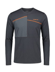 Технична блуза с мерино - Trangoworld - Underwear T-Shirt Men Zevio - Ebony