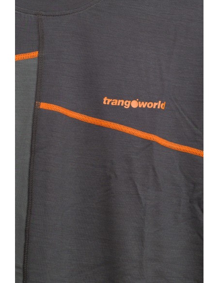 Технична блуза с мерино - Trangoworld - Underwear T-Shirt Men Zevio - Ebony